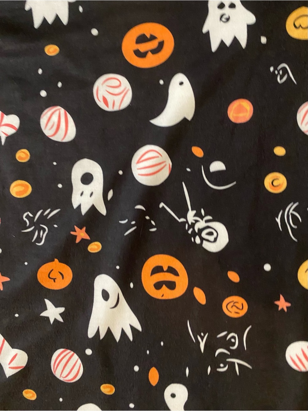 Halloween Ghost & Pumpkin Costume Long Sleeve Tee Shirt Size Large NWT - Picture 2 of 13
